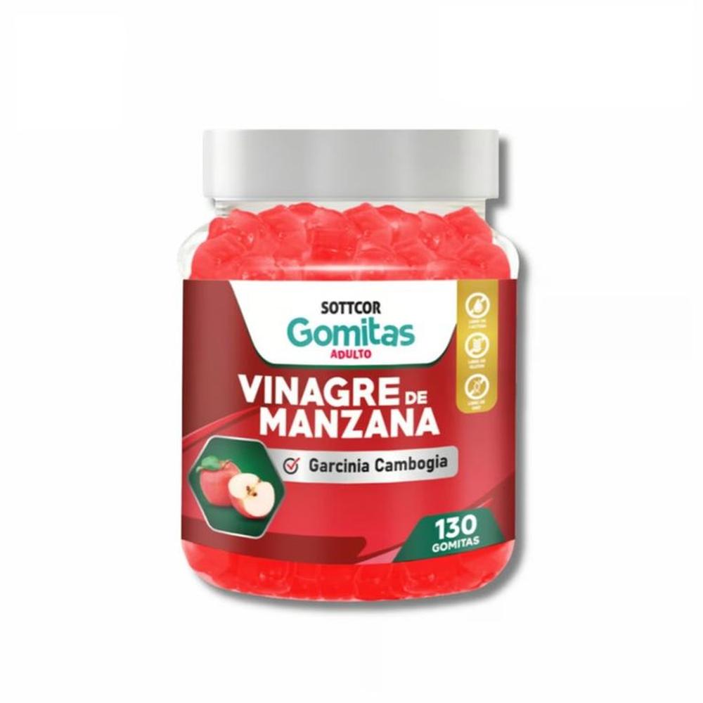VINAGRE DE MANZANA SOTTCOR GOMITAS ADULTOS 130 VINAGRE DE MANZANA SOTTCOR GOMITAS ADULTOS 130