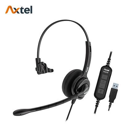 Auricular Profesional Axtel MS2-UC Mono con Micrófono USB-A - AXH-MS2M Auricular Profesional Axtel MS2-UC Mono con Micrófono USB-A - AXH-MS2M