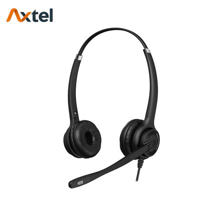 Auriculares Axtel Elite HDVoice MS Duo USB con Cancelación de Ruido - AXH-EHDMSD