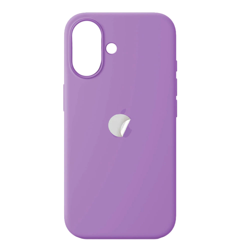 Case Silicona Para iPhone 16 Lila Case Silicona Para iPhone 16 Lila