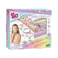 Set De Pulseras So Beads Pastel Fashion