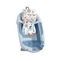 Tina De Baño Para Bebé Baby Cam Aquabu Azul