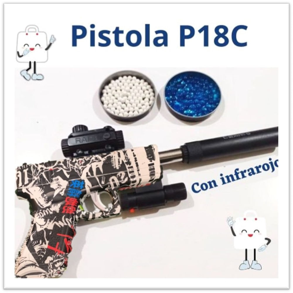 Juguete Pistola Hidrogel