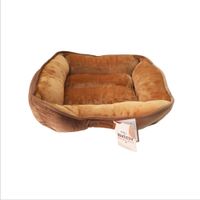 Cama Puff Milou Dentitoy Comfort Marrón Talla M