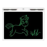 Pizarra Digital LCD 16"" con 2 Lápices, Borrado y Bloqueo XS-Q16 Blanco