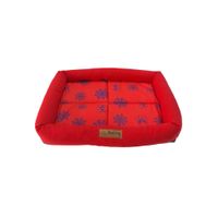 Cama Tapete Dentitoy Comfort Rojo Claro Talla M
