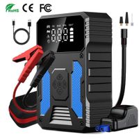 Arrancador de Batería 4 en 1 Cargador Luz Led Inflador 2025