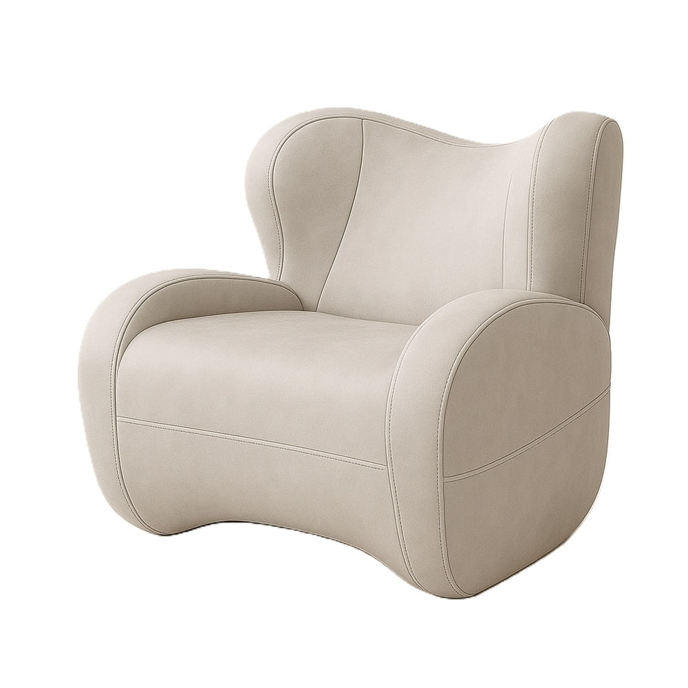 Sillón Ergonómico con Respaldo Lumbar Gris