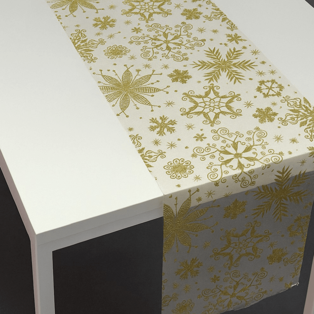 Camino de Mesa Tul Dorado 275cm Cuentos de Oro Orange