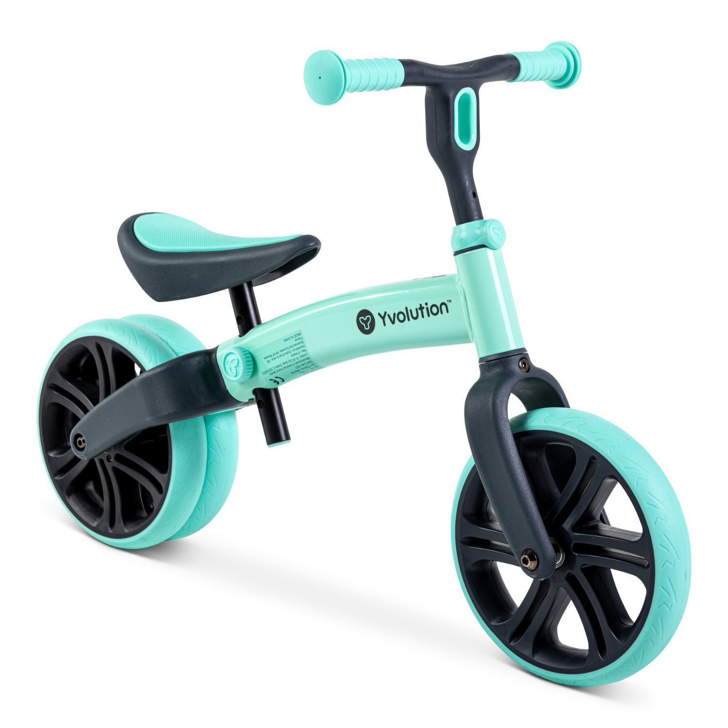 Bicicleta De Balance Para Niños Yvolution Velo Junior 18  36 Meses Verde
