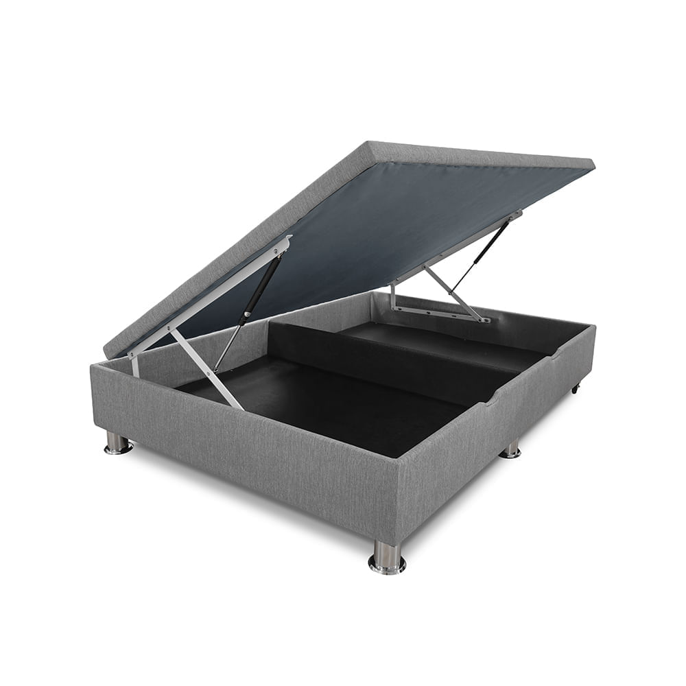 Box Tarima Praktibox 2 Plazas Gris Plata