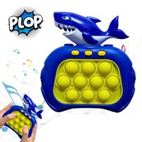 Pop It con Sonido y Luces Tiburón Azul Sensorial Infantil para Niños