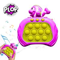 Pop It con Sonido y Luces Pez Rosa Sensorial Infantil para Niños Escolar