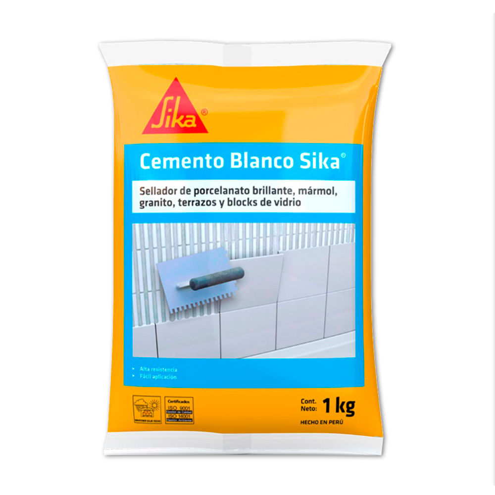 Cemento Sika Blanco x 1 kg