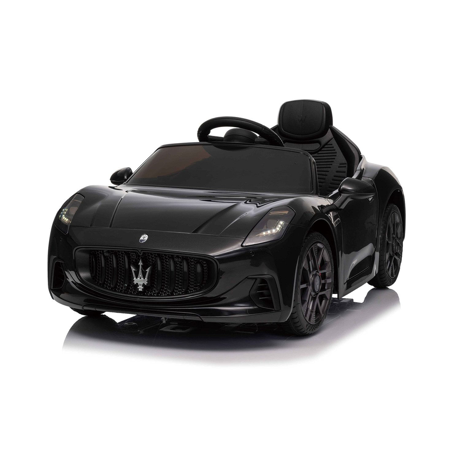 Auto A Batería Para Niños Maserati Negro 12V 4.5Ah