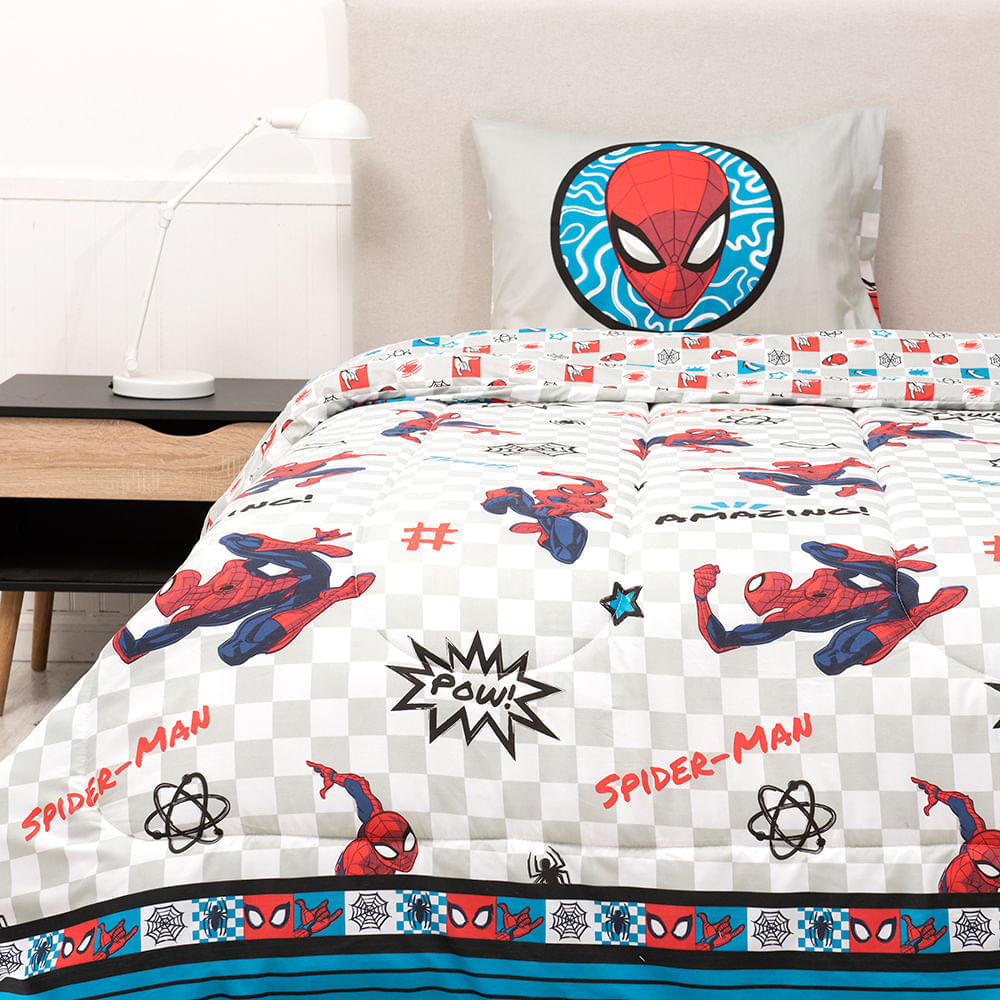 Edredon Pv26 Spiderman 1.5 Plazas