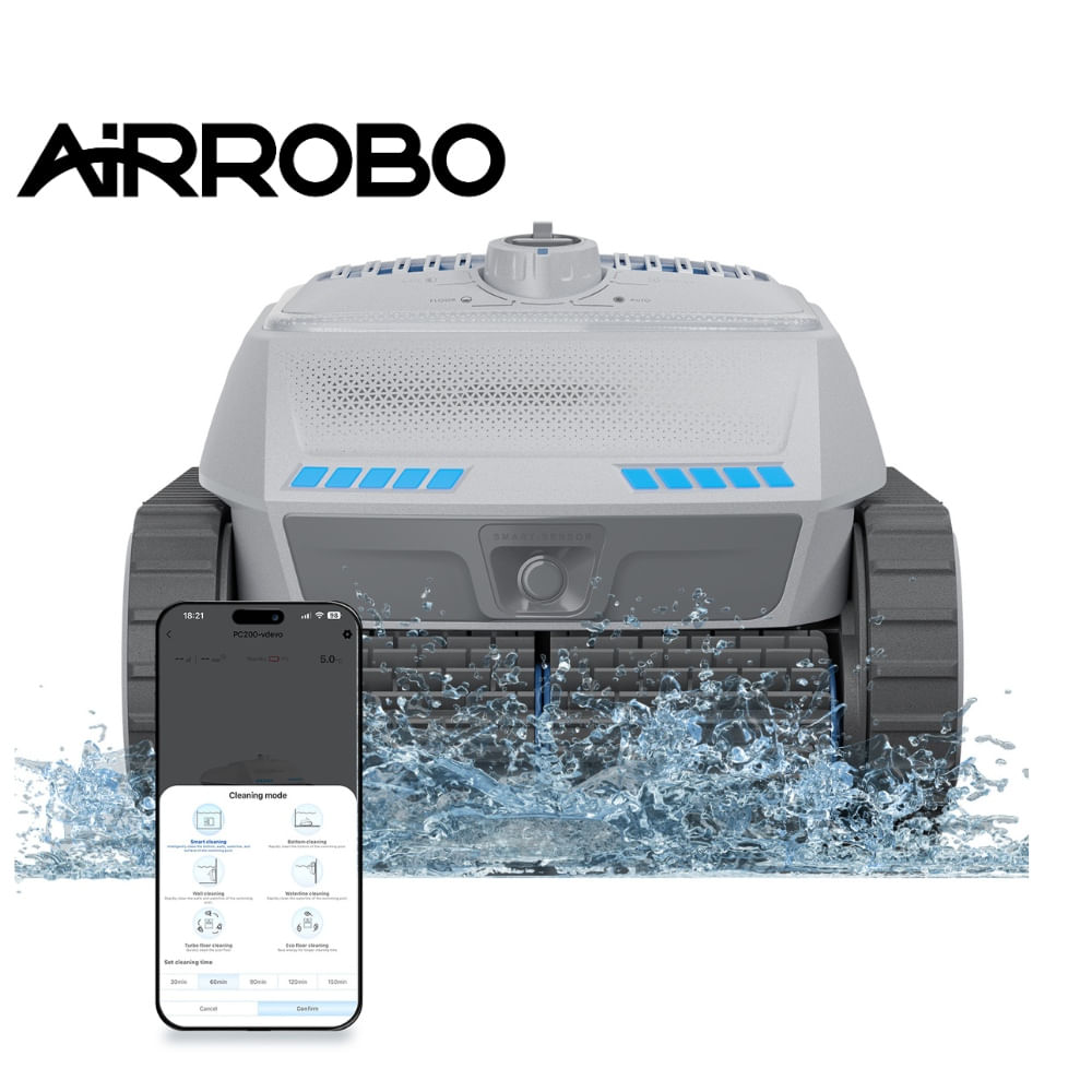 ASPIRADORA ROBOT PISCINA AIRROBO WIFI PC200