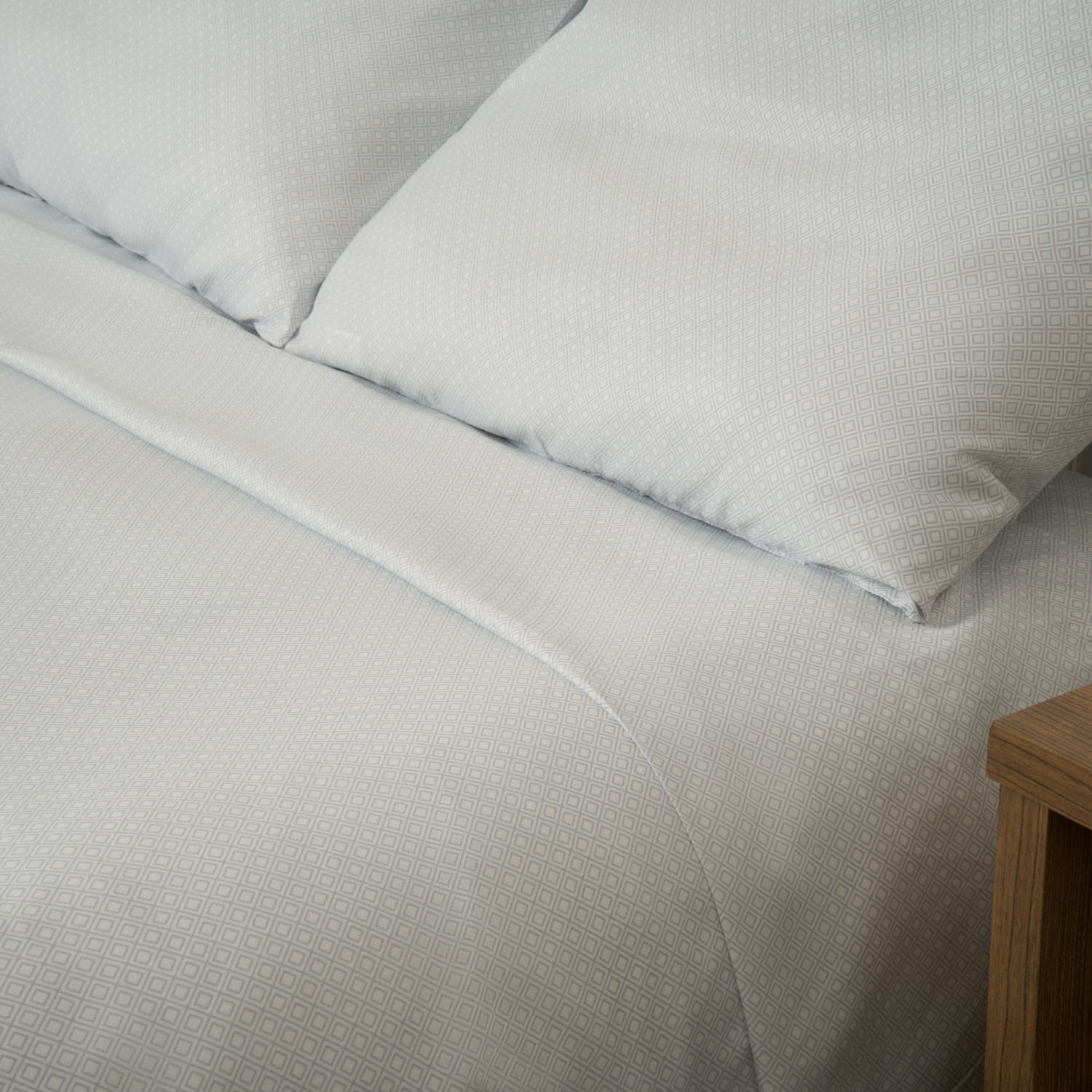 Sabana Pv26 100% Micro Print Rombo 2 Plazas