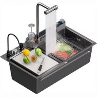 Lavadero Multifuncional Acero Inoxidable SUS 304 Completo