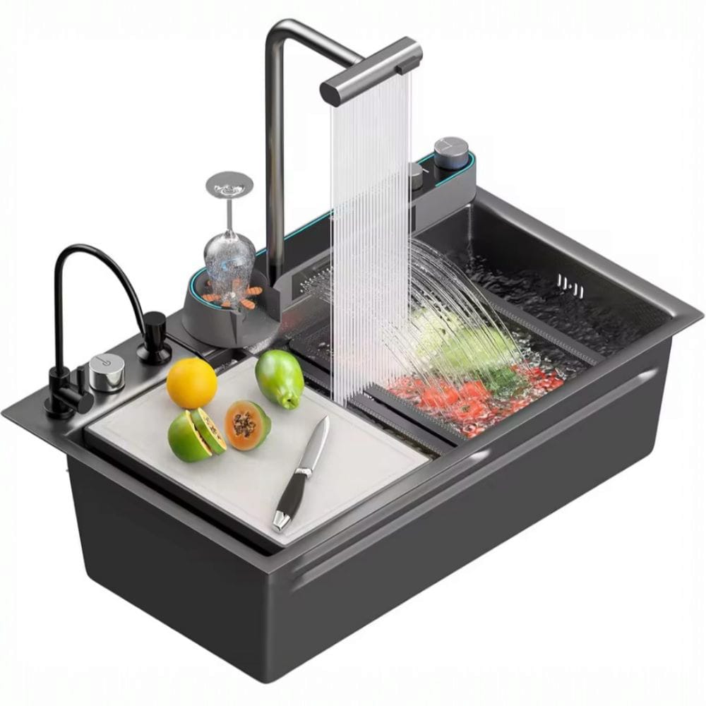 Lavadero Multifuncional Acero Inoxidable SUS 304 Completo