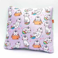 Almohada Decorativa - Qala Diseño - Gaticornio - Cojín Gato