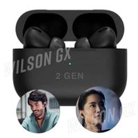 Audífonos Bluetooth 2da generacion Negro compatible con Iphon