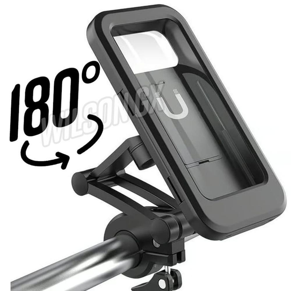 Soporte Holder para Celular para Moto Bicicleta Giratorio 360