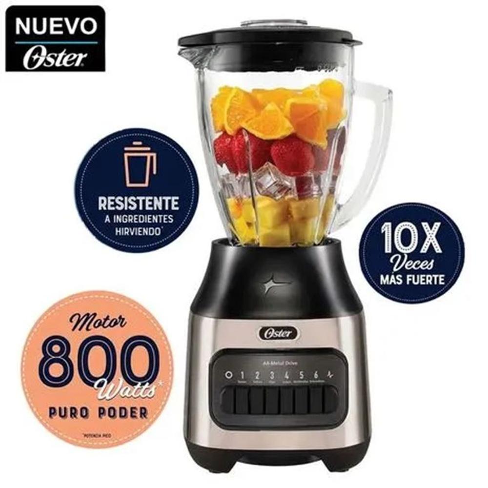 Licuadora Oster 6 velocidades más pulso BLSTPEG-NPB