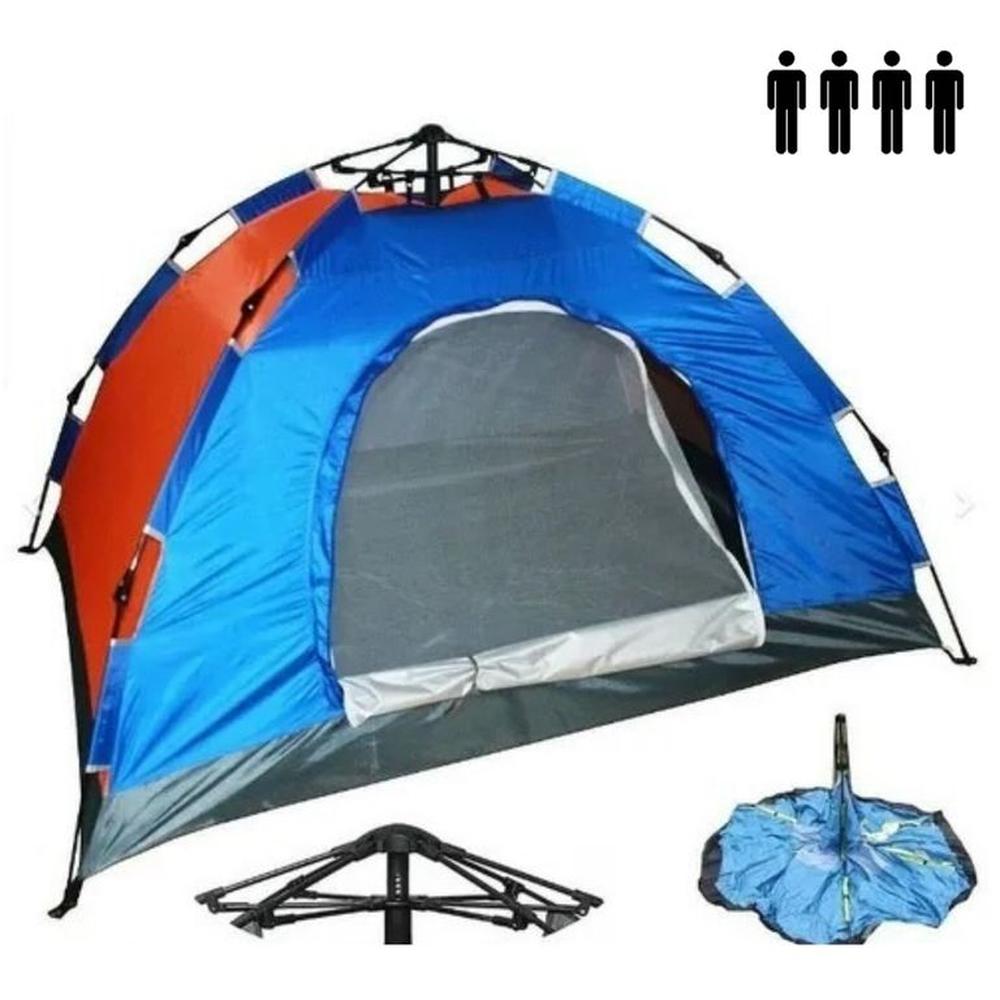 Carpa De Campaña Automatico 5 Personas