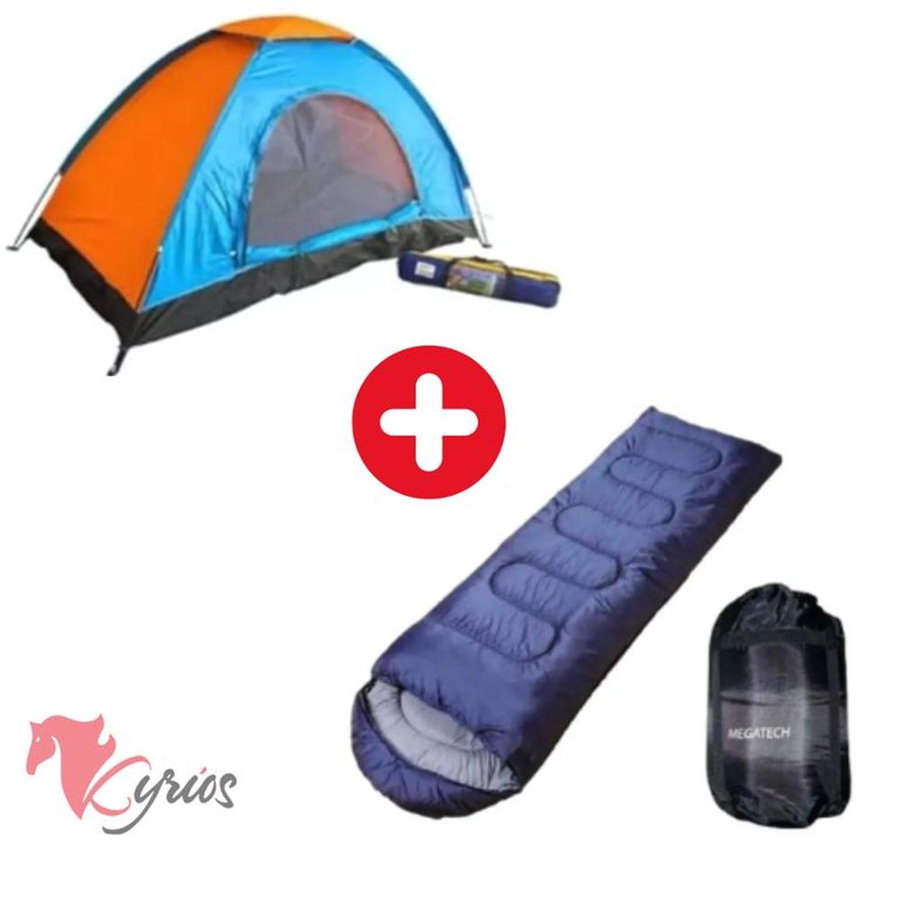 Carpa Manual De 3 Personas + Bolsa 400 MG