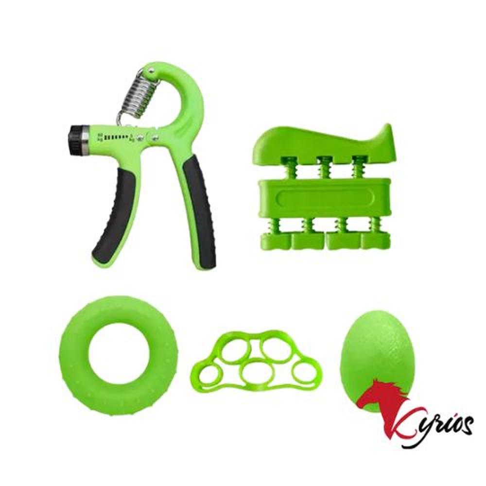 Kit De Hand Grip De 5 Piezas Verde