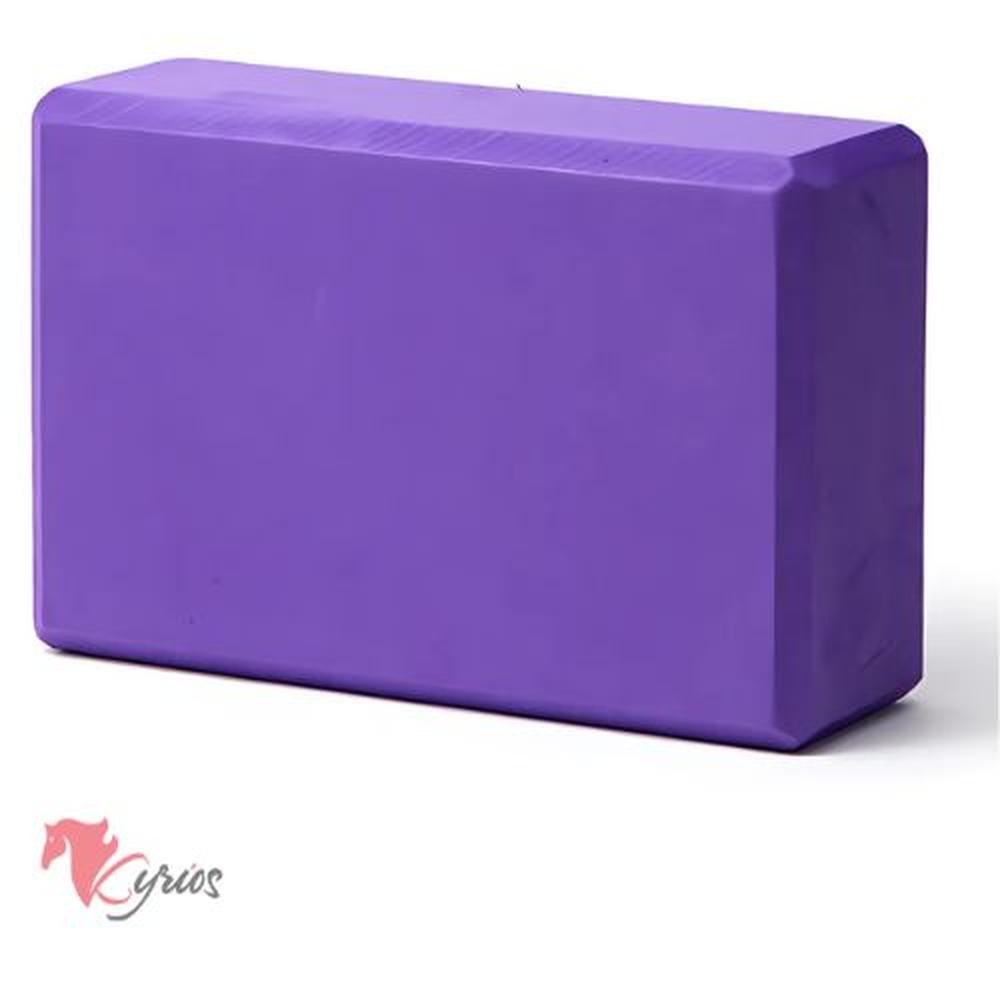 Ladrillo De Yoga Color Morado 1 UND
