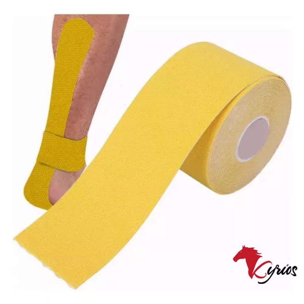 Cinta kinesiológicas Terapéutica Color Amarillo
