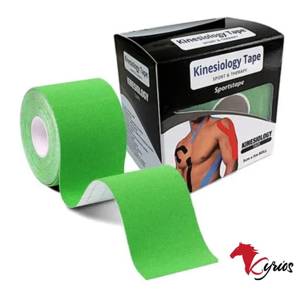 Cinta kinesiológicas Terapéutico Color Verde