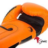 GUANTES DE BOX VENUM 3.0 DE 8 ONZ NARANJA + BUCAL VENUM