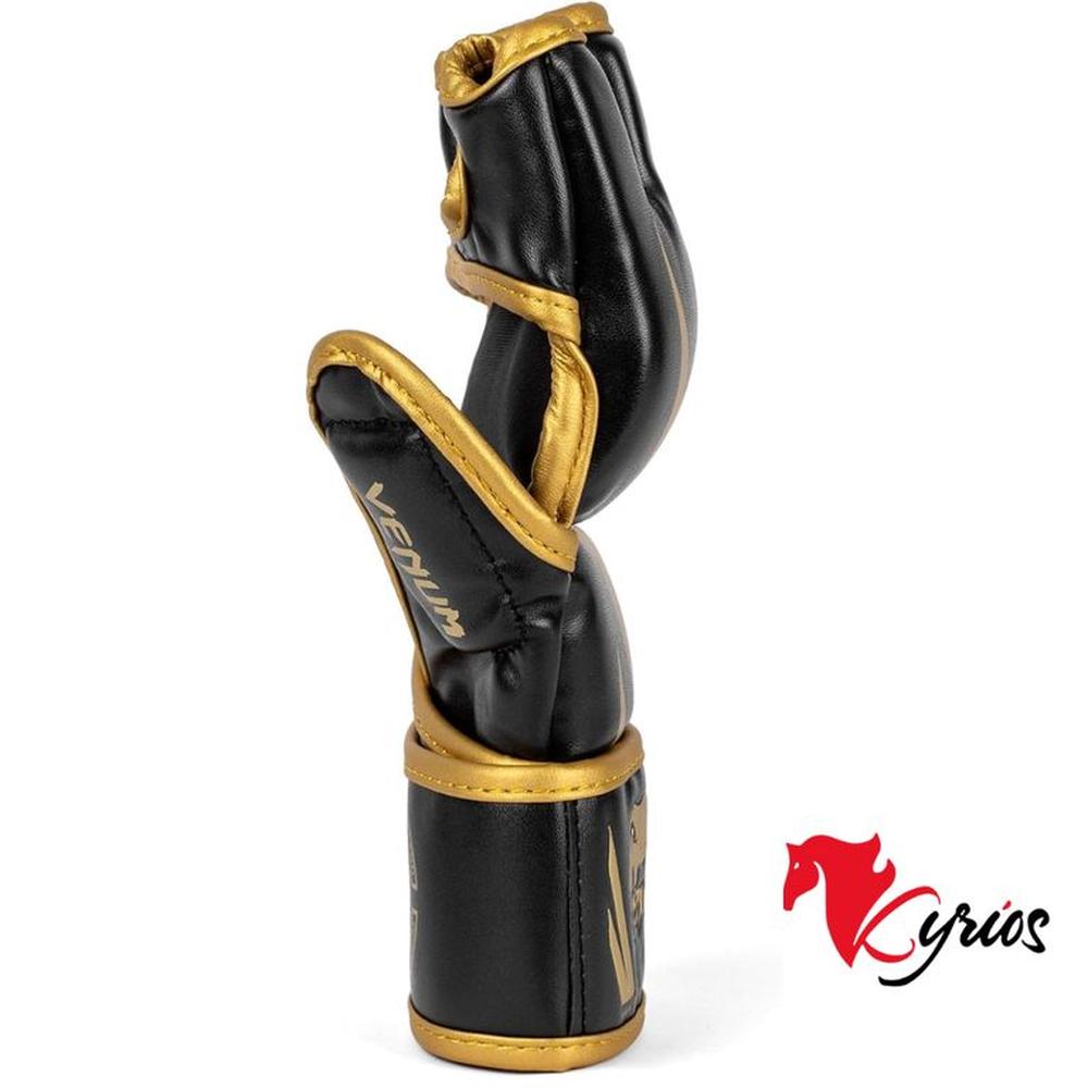 Guantes De MMA Venum 3.0 Color Negro Dorado Talla L