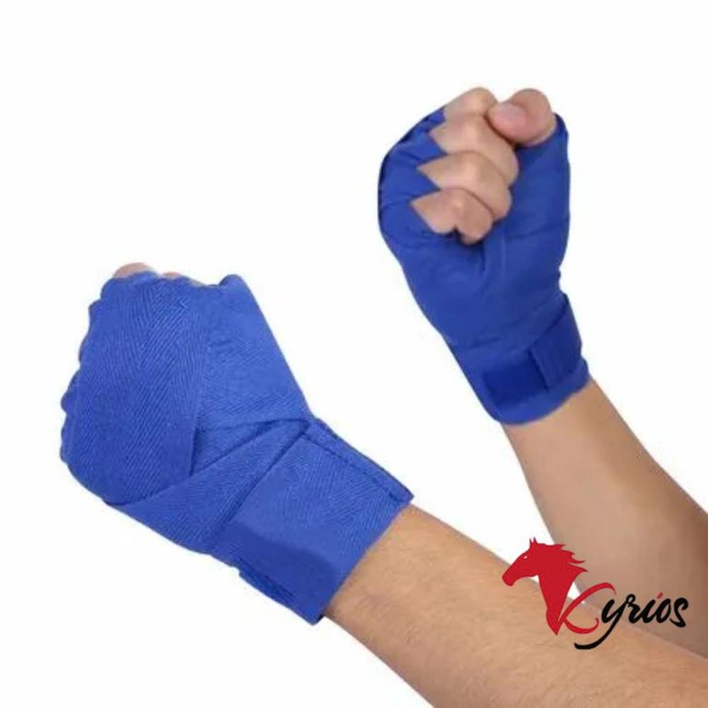 Guantes De Box Venum 10 onz Blanco Con Negro + Vendas Uppercut