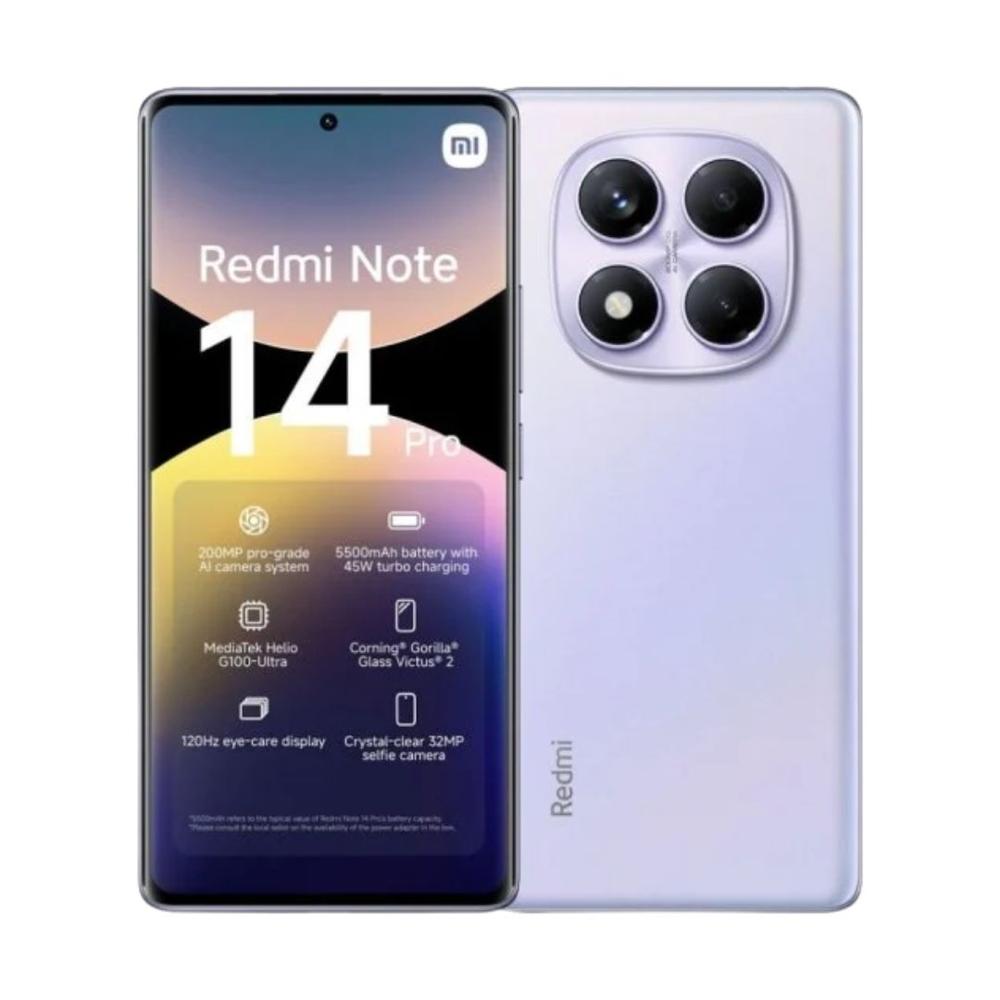 Xiaomi Redmi Note 14 Pro 4g 256gb 8gb Morado
