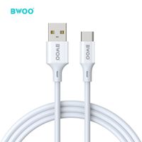 CABLE DE DATOS USB A TIPO C NIQUELADO ALTA RESISTENCIA 1MT X281C BWOO