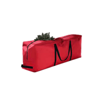 Maleta para guarda Árbol Navidad Organizador Rojo Grande Decoraline Home