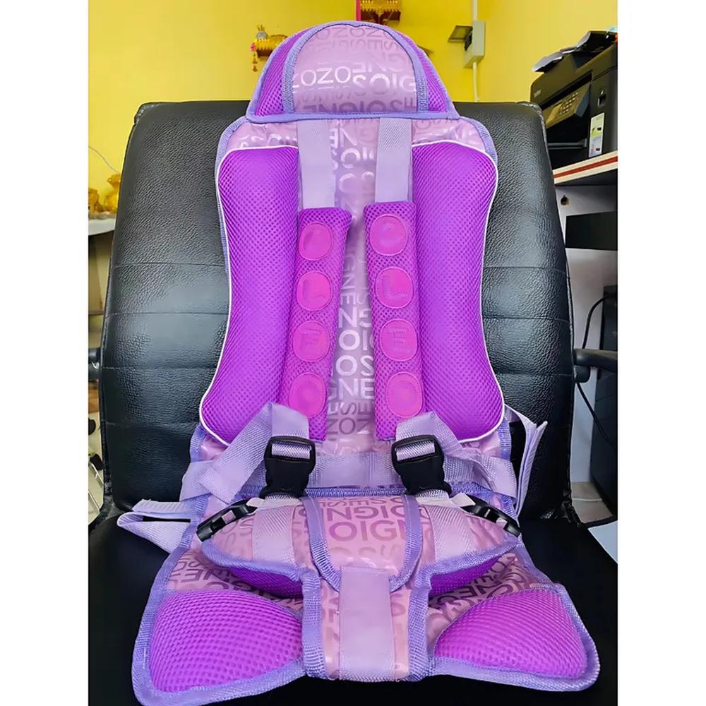 Silla De Paseo Para Coche Para Niños Color Morado