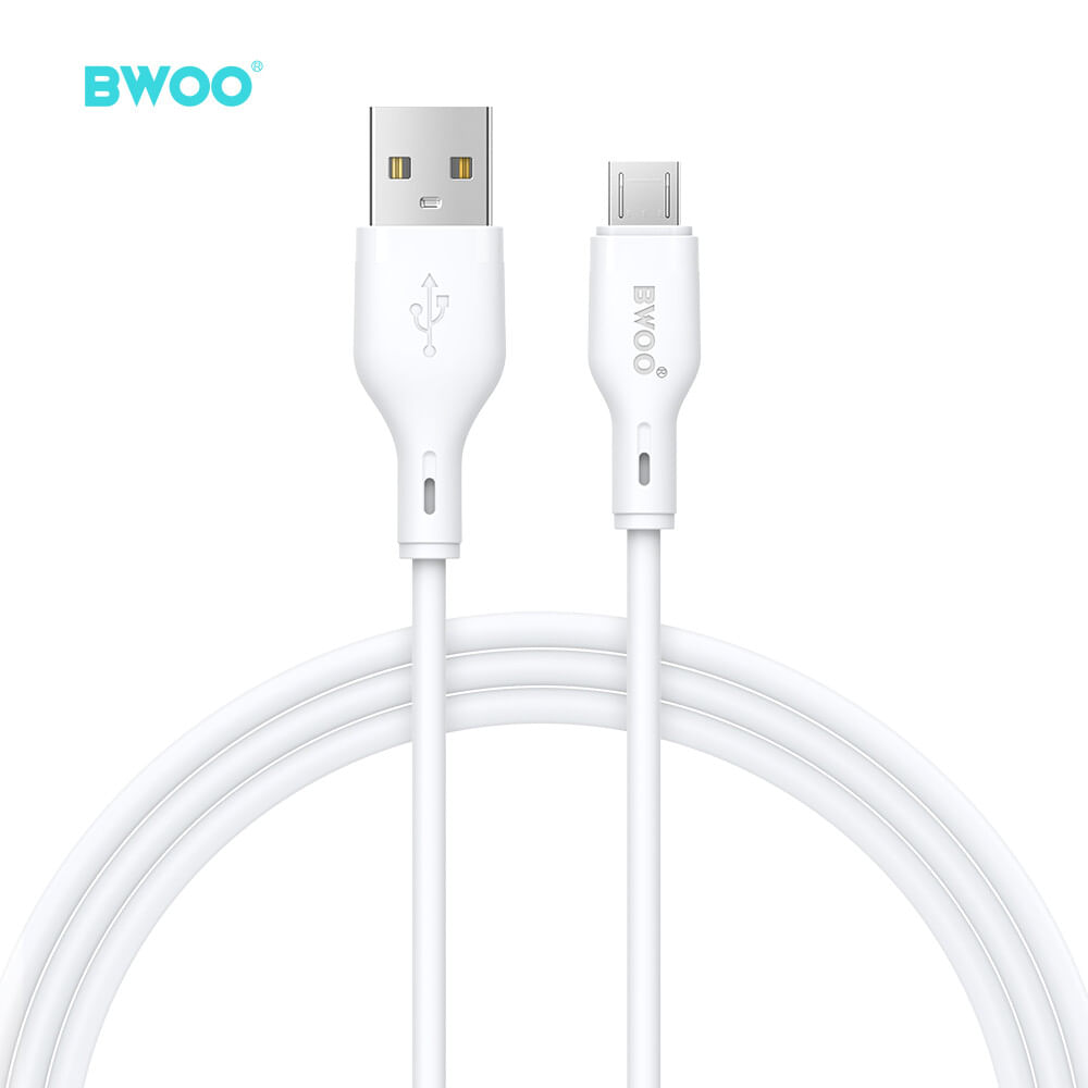 CABLE DE DATOS 15W USB A MICRO USB  PVC 1MT X286V BWOO