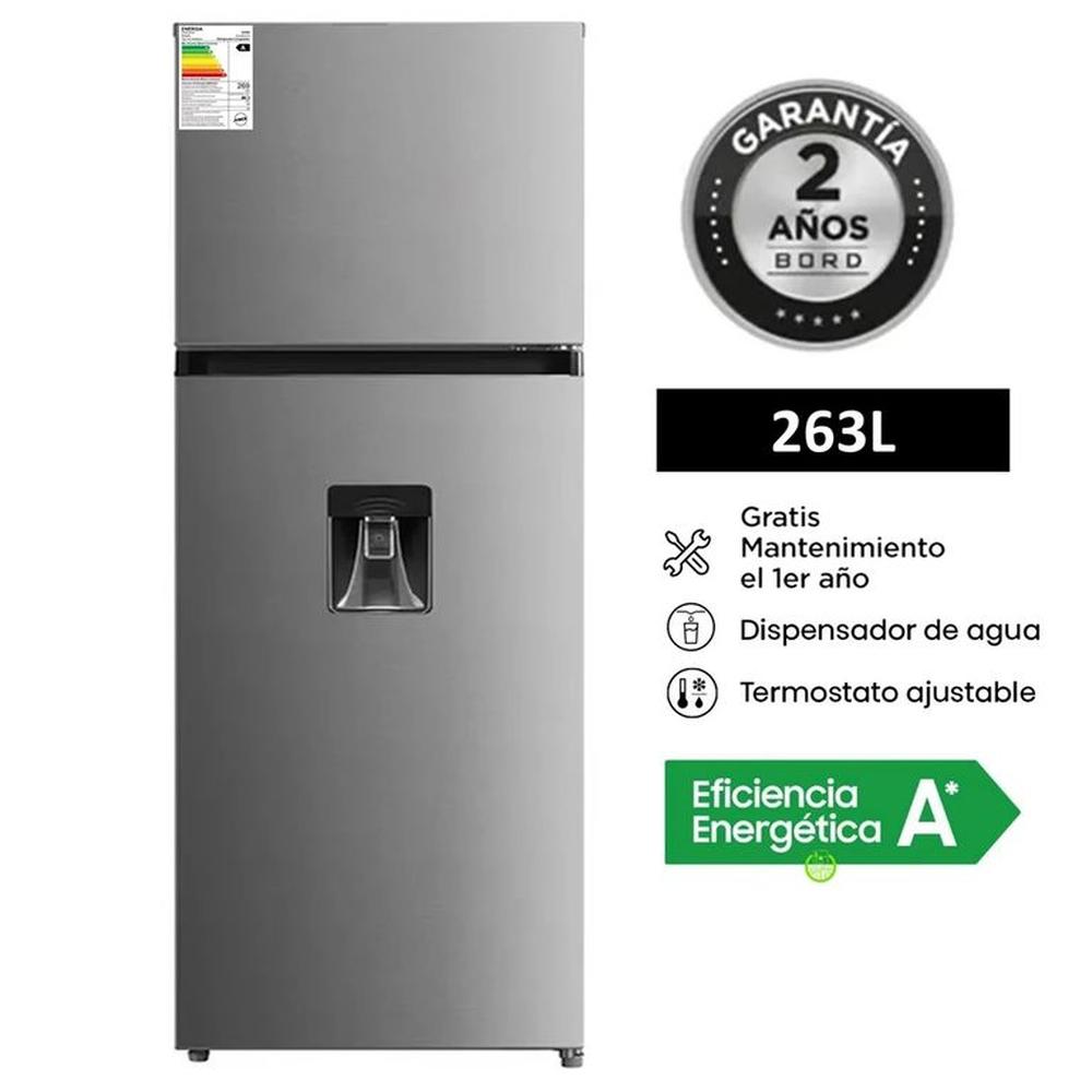 Refrigeradora Bord 207LT Frost c Silver