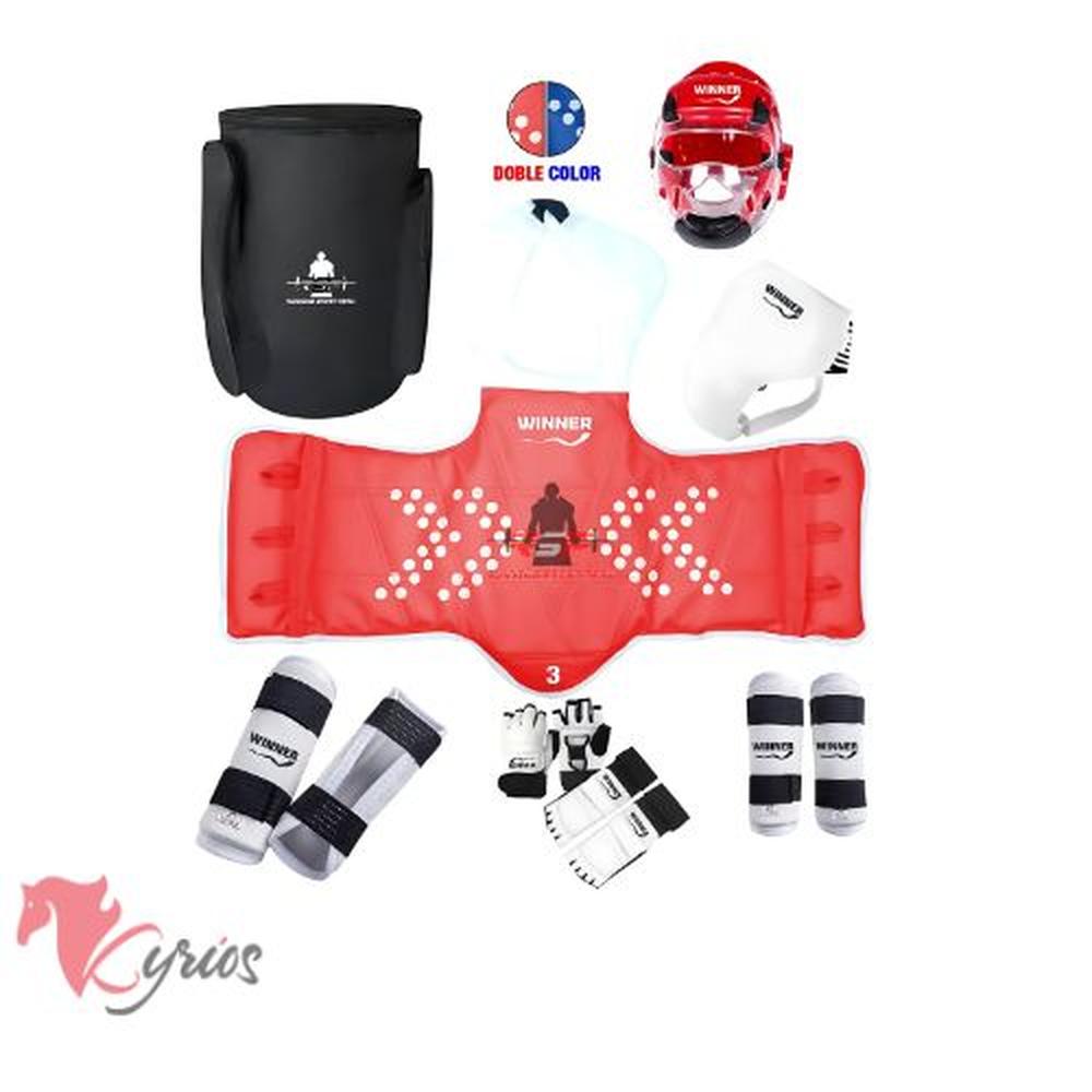 SET DE TAEKWONDO TALLA 5 IMPORTADO + MOCHILA GRATIS