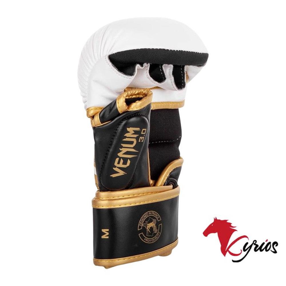 Guantes Vale Todo Venum Blanco-Dorado Talla L