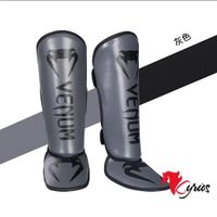 CANILLERA VENUM DE MMA TALLA XL COLOR PLOMO CON NEGRO