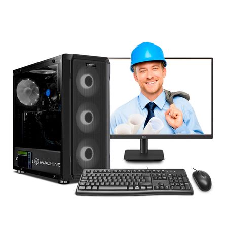 COMPUTADORA INTEL CORE I7 10700F 16GB 500GB 24IPS RTX3050 6GB PC INGENIERÍA MI PC LISTA MIPCLISTA