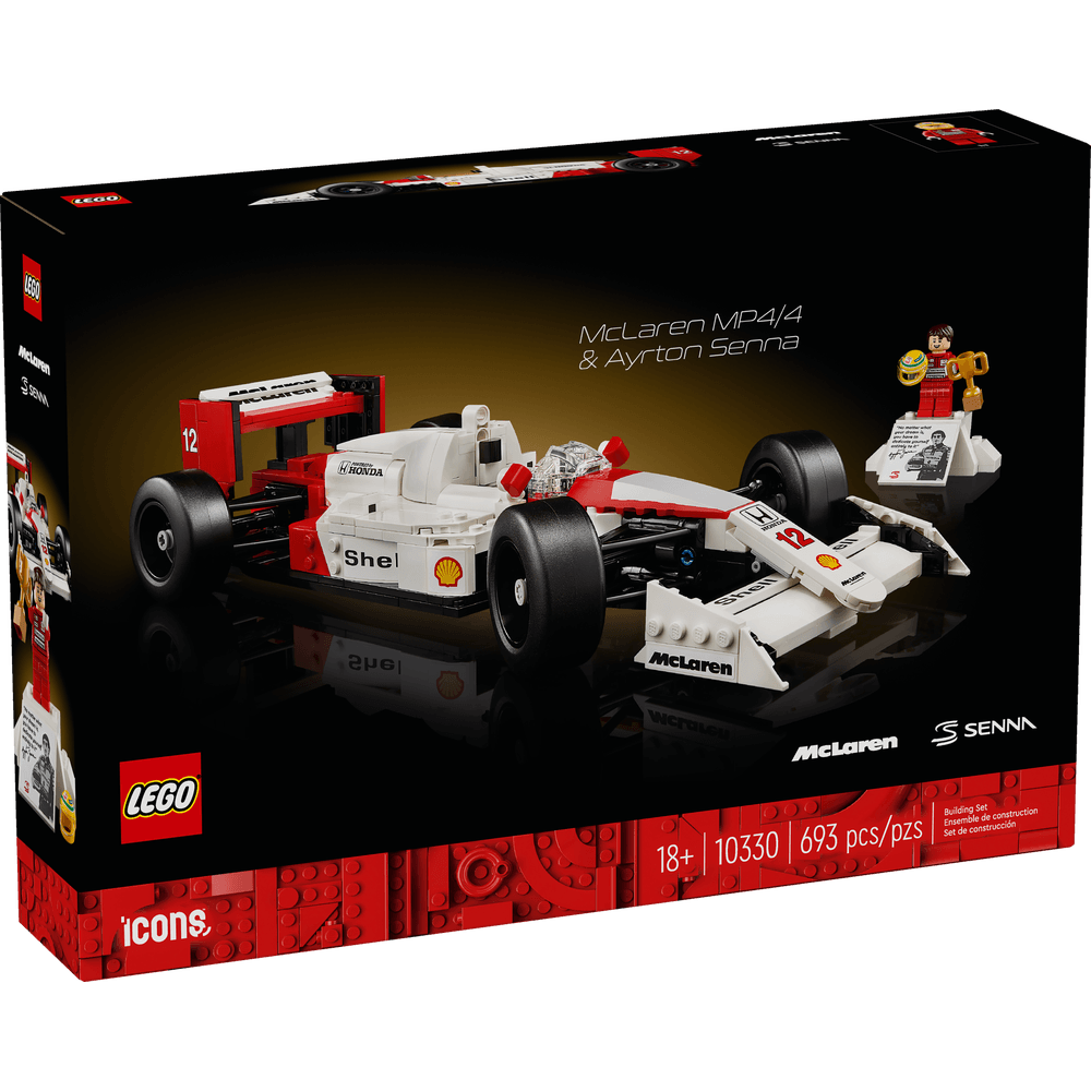 LEGO 10330 McLaren MP4 y Ayrton Senna LEGO 10330 McLaren MP4 y Ayrton Senna