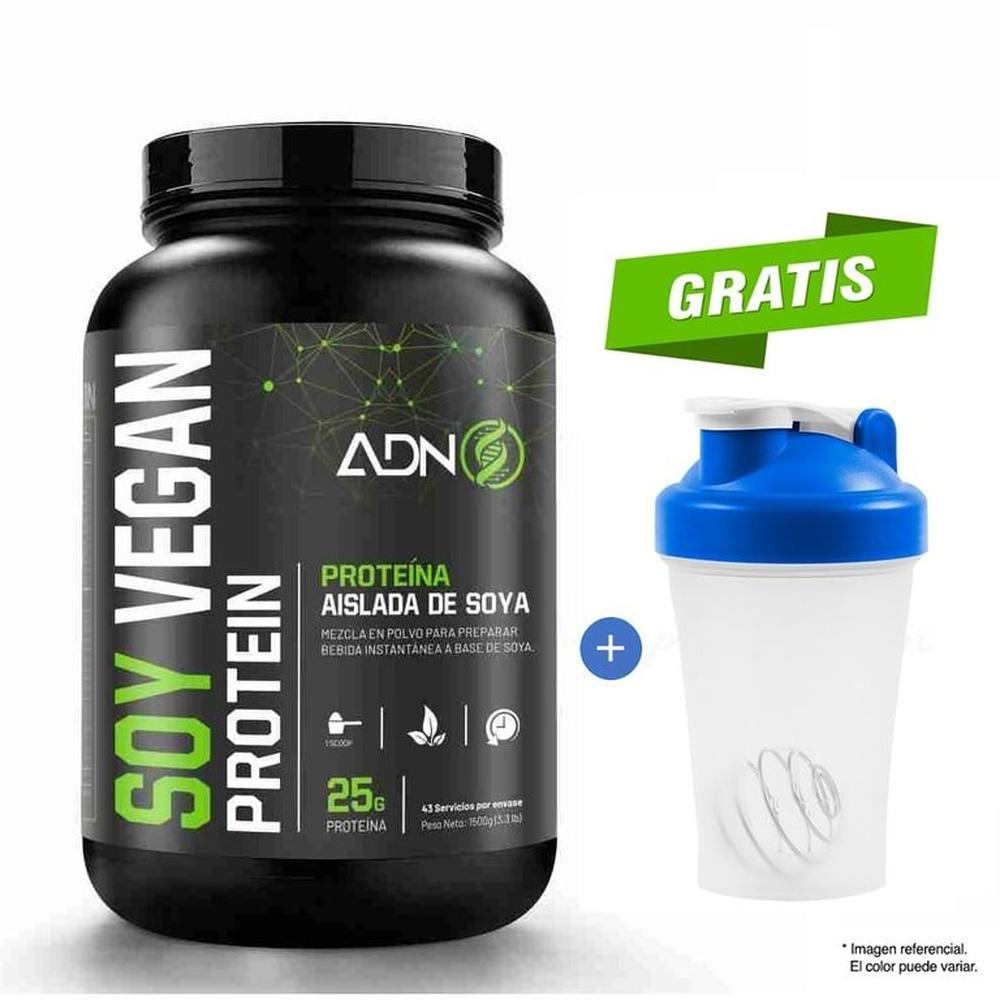 SOY VEGAN PROTEIN 1500 GRAMOS CHOCOLATE PROTEÍNA ADN NUTRITION SOY VEGAN PROTEIN 1500 GRAMOS CHOCOLATE PROTEÍNA ADN NUTRITION