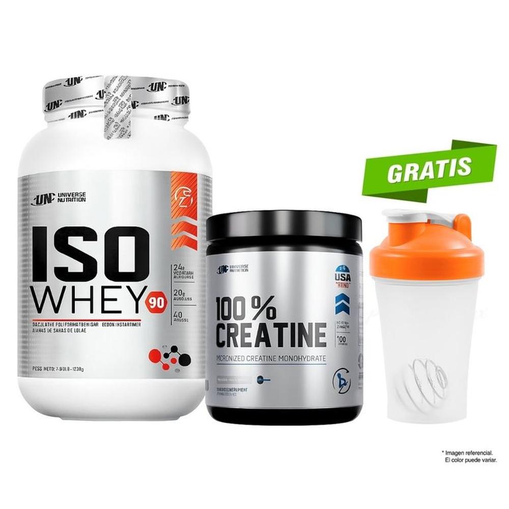 PACK ISO WHEY 1.1KG CHOCOLATE Y 100% CREATINE 250 GR PACK ISO WHEY 1.1KG CHOCOLATE Y 100% CREATINE 250 GR